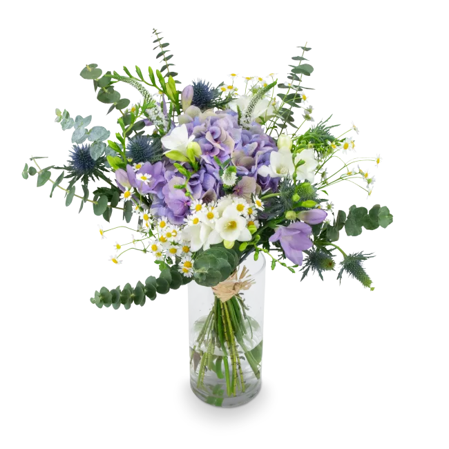Bouquet with hydrangea